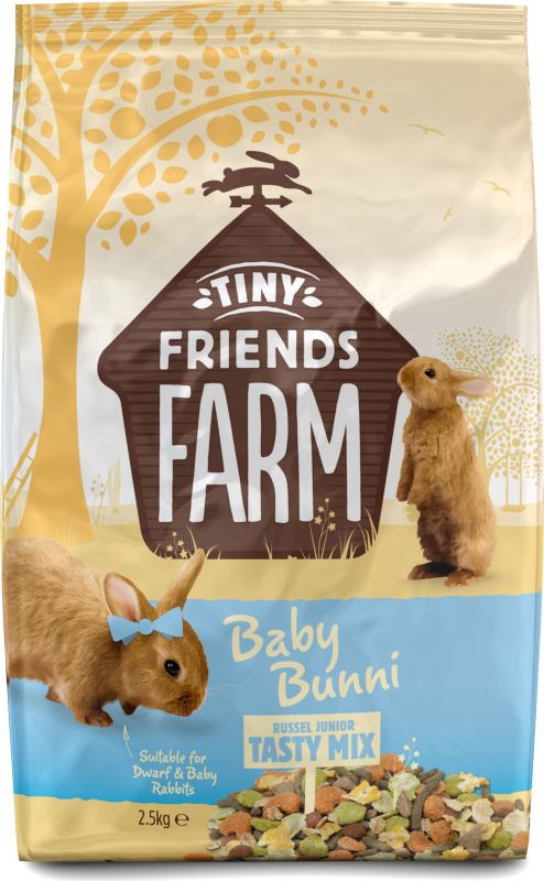 Supreme Tiny Friends Farm Russel Tasty Mix jeune lapin