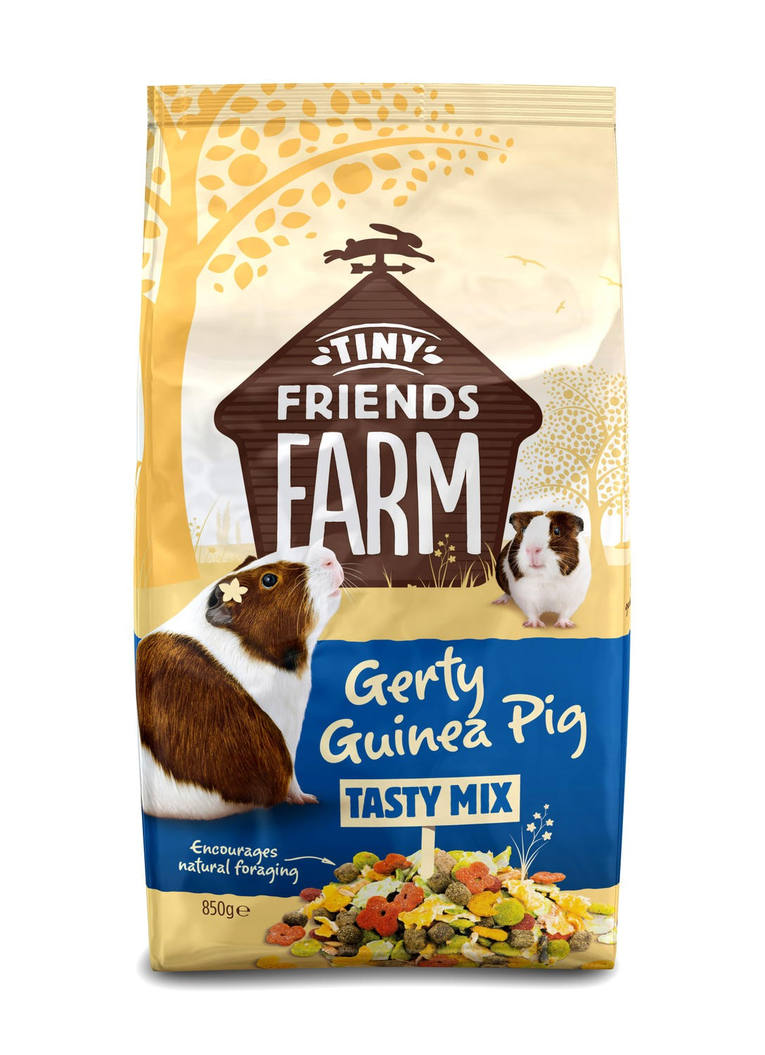 Tiny Friends Farm Gerty muesli Tasty Mix Cochon d'Inde