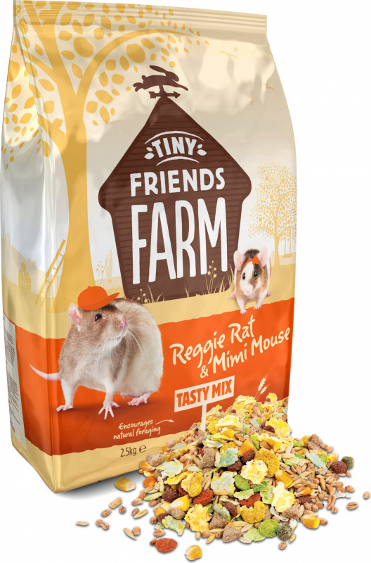  Tiny Friends Farm Reggie Tasty Mix rat et souris