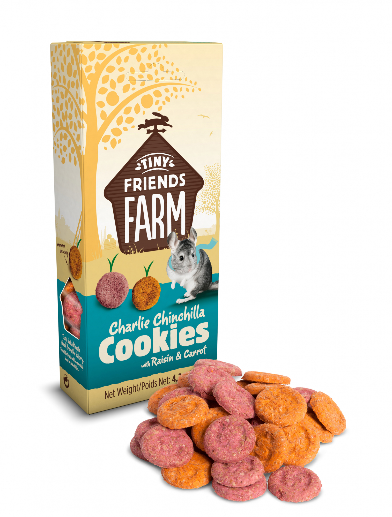 Tiny Friends Farm Charlie Chinchilla Cookies