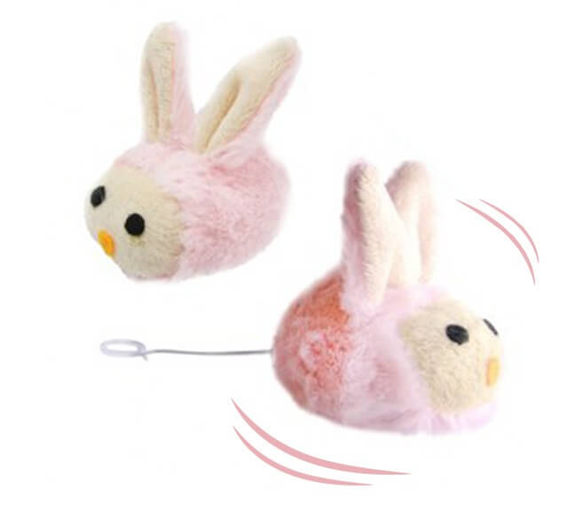 Shaking Rabbit - Juguete de cuerda para gatos 