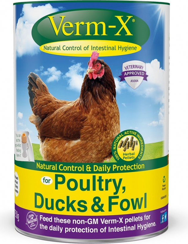 Verm-X granulado - Control intestinal para aves - Demavic 