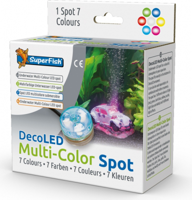 Kit éclairage SuperFish DecoLED Multicolor Spot