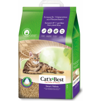Cat's Best Smart Pellets, litière végétale agglomérante pour chat – Idéale pour chats actifs ou à poils longs