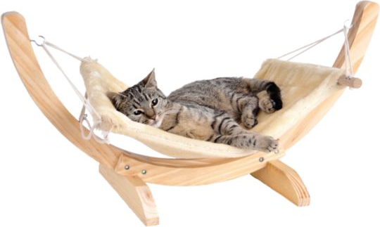 Hamac Relax beige pour chat - Beige 