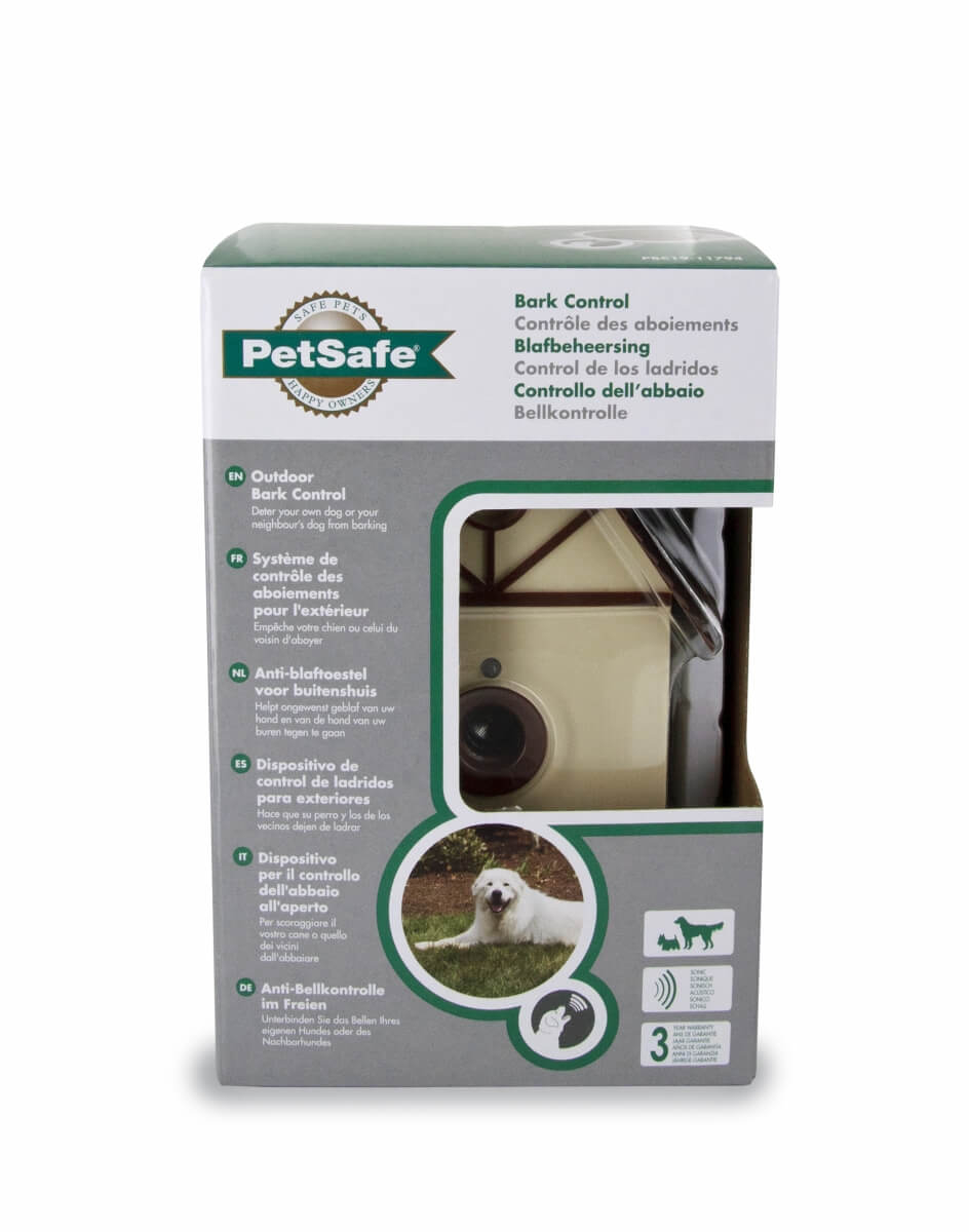 PetSafe Bark Control Outdoor Sistema antiladridos de exteriores - ultrasonidos