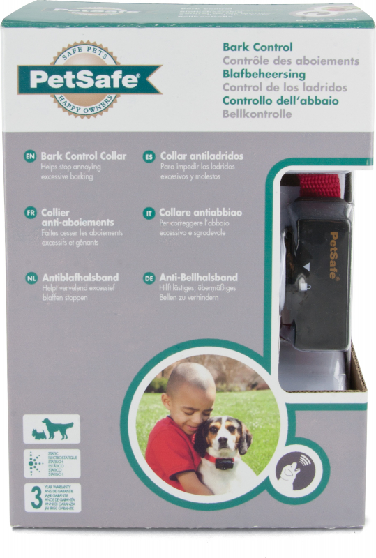 Collier anti-aboiement standard PetSafe - Stimulations électrostatiques