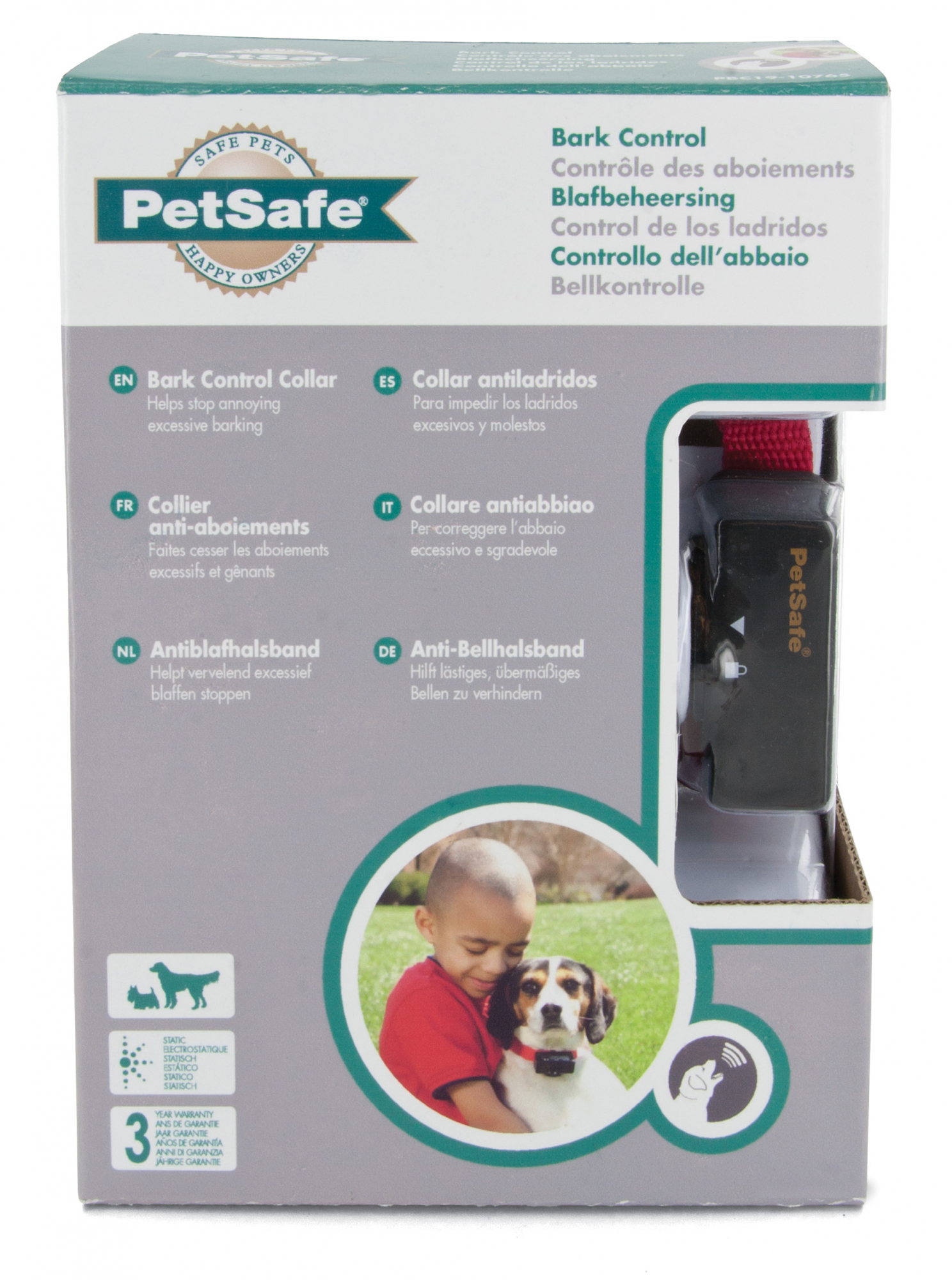 Coleira anti-latido PetSafe - Estimulação eletrostática