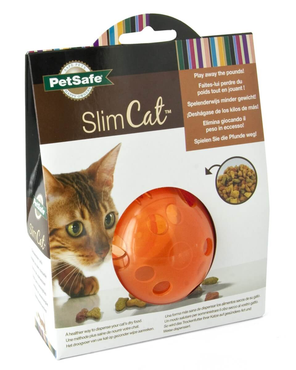 Slimcat - Giocattolo interattivo per gatto - Arancione