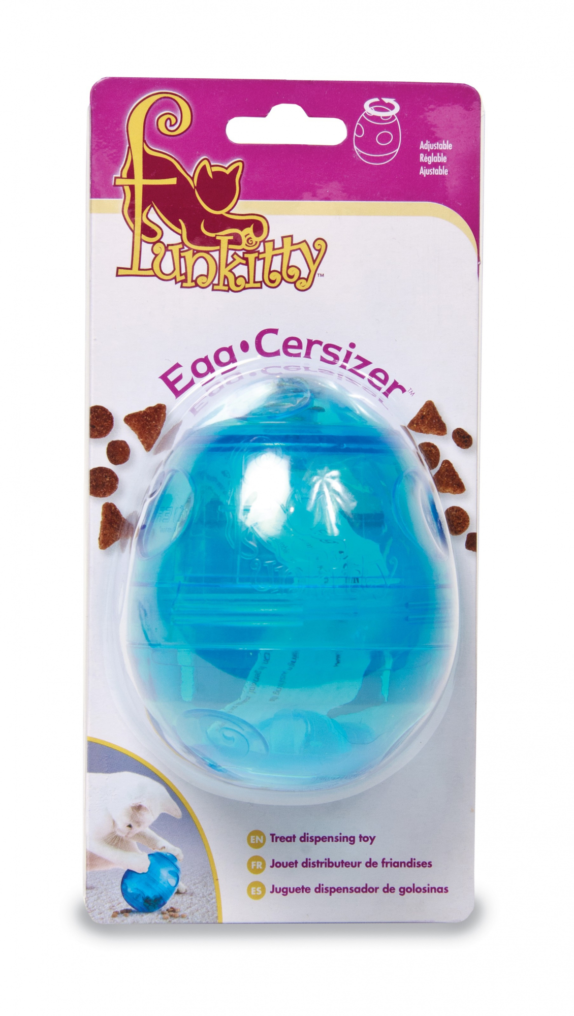 Funkitty egg-cersizer pour chat