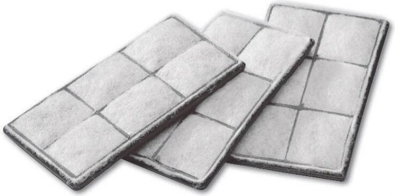 3 filtros de carvão de substituição Drinkwell Mini, Original, Cão Grande et Platinum