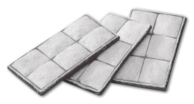 3 filtros de carbón de recambio Drinkwell Mini, Original,Grand Chien et Platinum