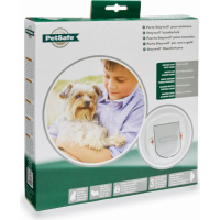 Porte Staywell 4 positions grand chat et petit chien 280SGIFD - Blanc