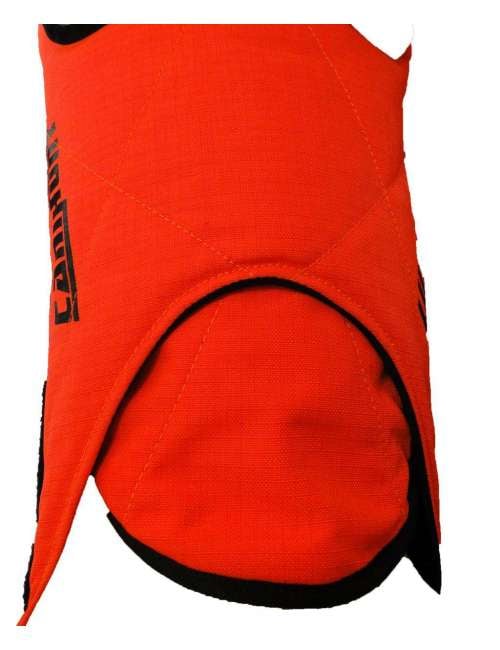 Kit de protection femelle pour gilet Canihunt Dog Armor Orange