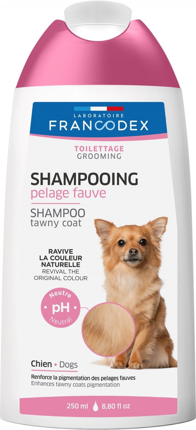 Francodex Shampoo für Rehfarbenes Fell von Hunden 250ml