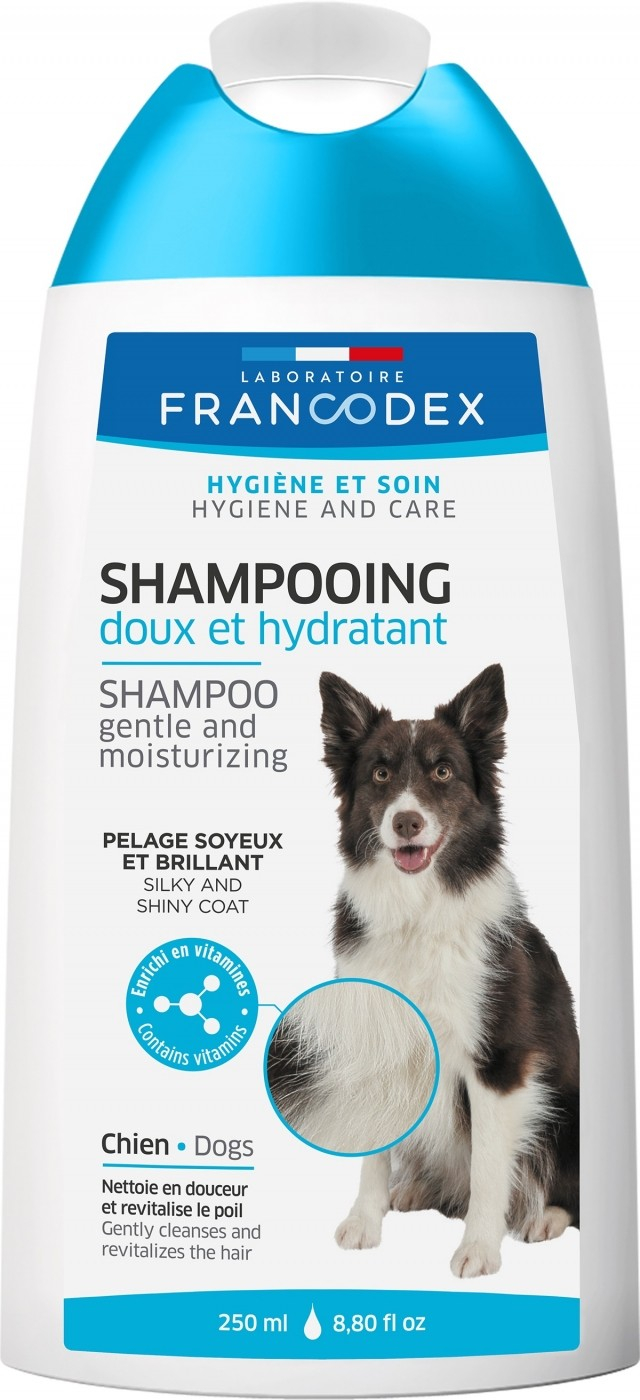 Francodex mildes und feuchtigkeitsspendendes Shampoo 250ml