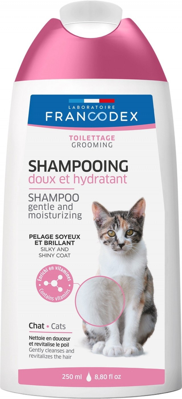 Francodex Shampooing Doux et Volumateur Chat 250ml