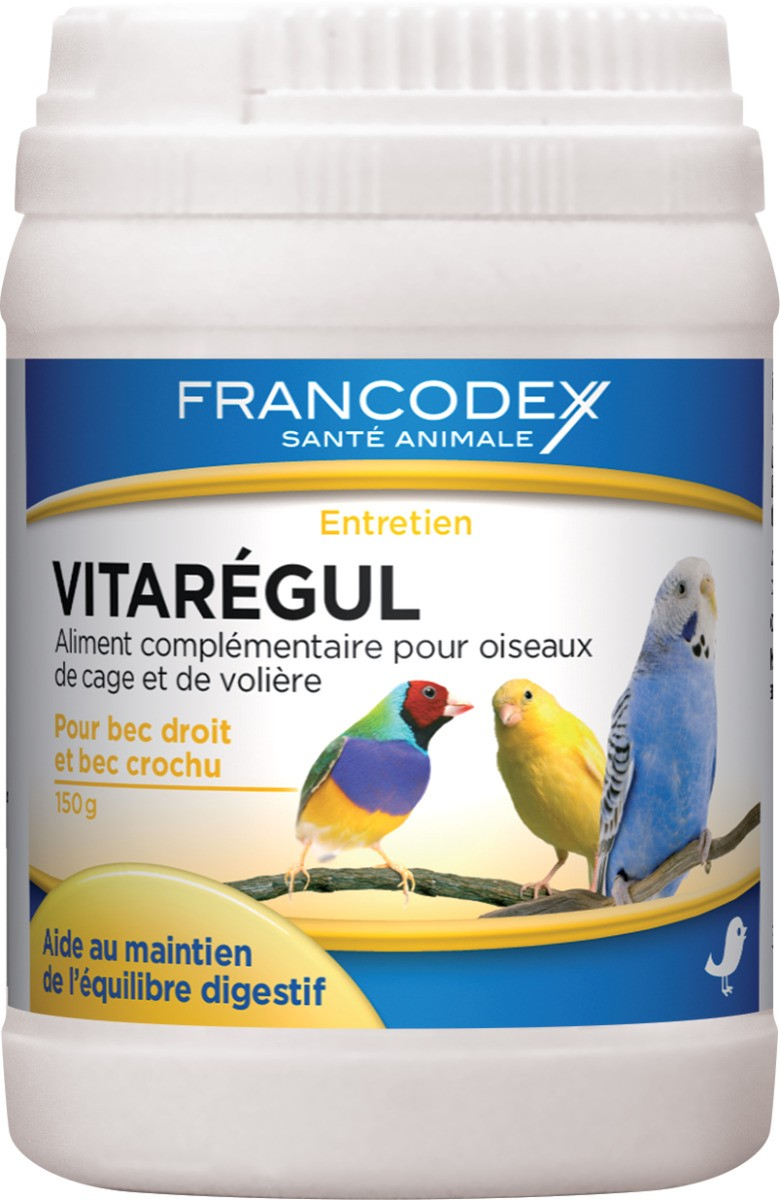 Francodex Vitarégul Pot de 150g - Aide au maintien de l'équilibre digestif