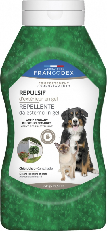 Francodex Répulsif Extérieur en Gel Chien et Chat 