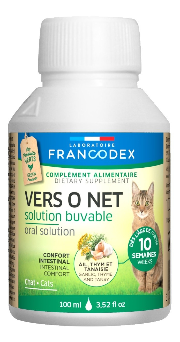 Francodex Vers O Net für Kitten & Cat, trinkbare Lösung