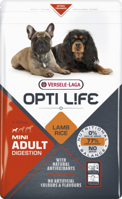 OPTI LIFE Mini Adult Digestion lam & rijst