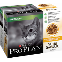 PRO PLAN NutriSavour Sterilised para gatos esterilizados