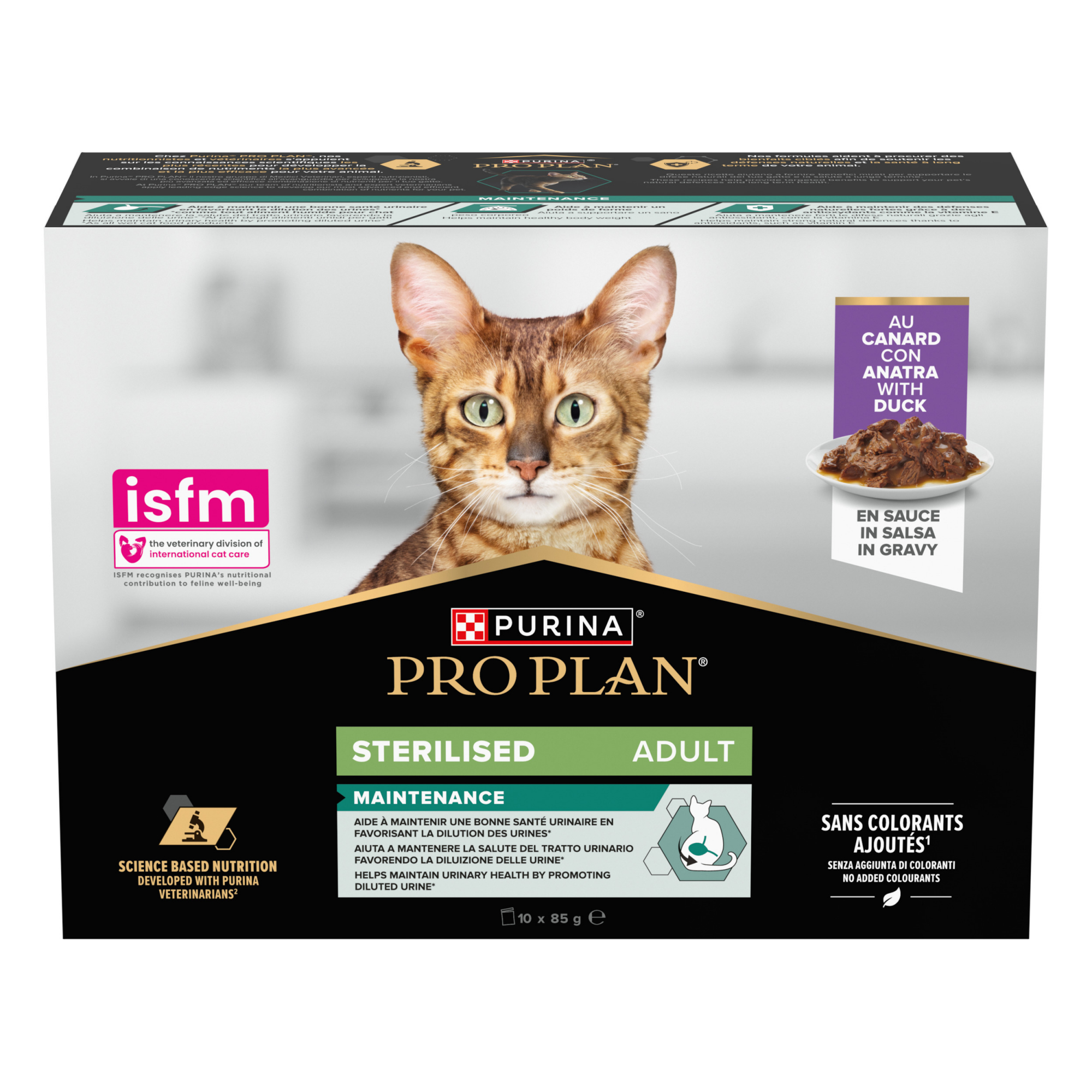 PRO PLAN Gato Sterilised Maintenance en salsa - 2 sabores