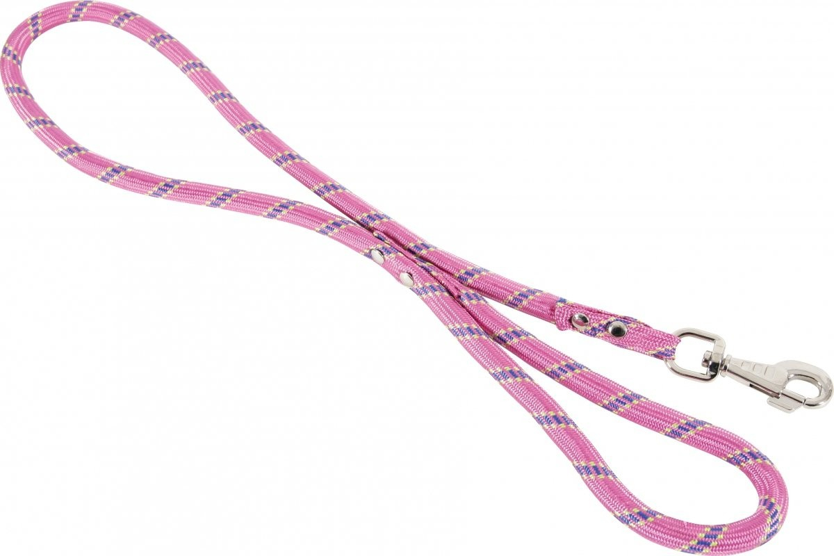 Guinzaglio corda di nylon rosa