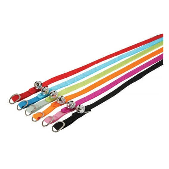Verstellbares Nylonhalsband, in verschiedenen Farben