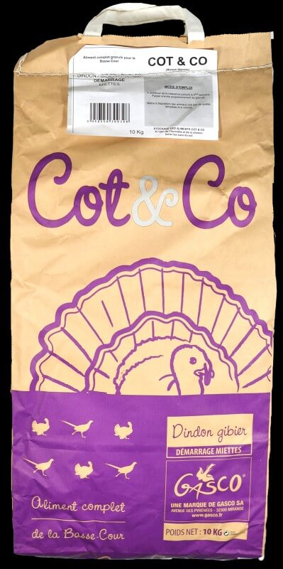 Cot&Co in Briciole per Tacchini e Selvaggina