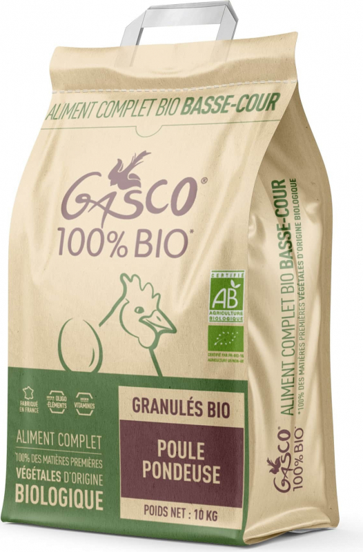 Alimento completo Bio para gallinas ponedores GASCO
