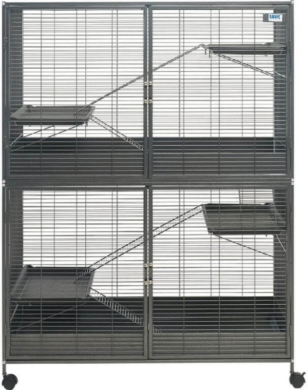 Cage pour Chinchilla et Furet - H155cm - Savic Suite Royal XL 