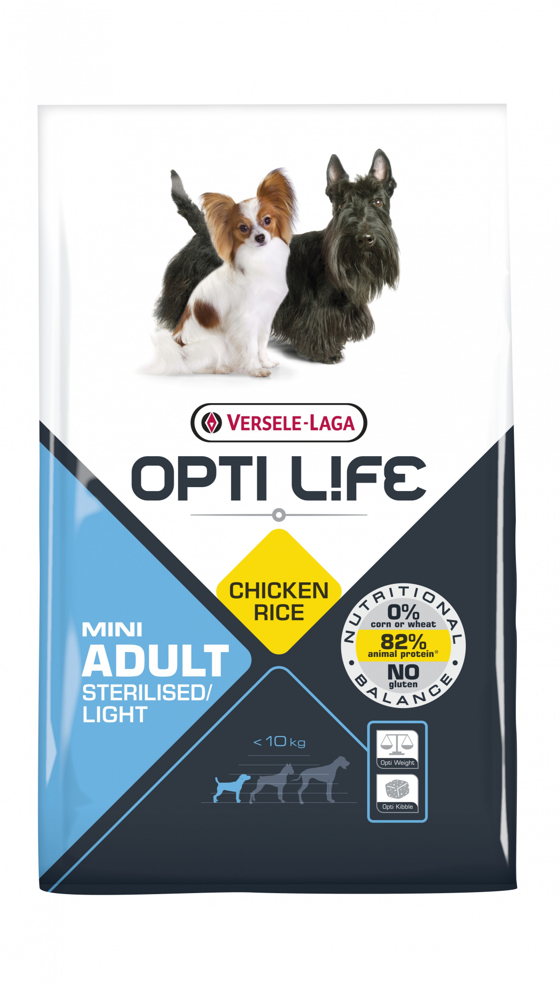 Ração seca para cão OPTI LIFE Mini Adult Light