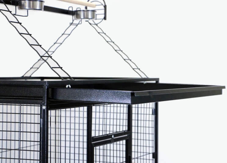 Cage pour perroquet avec perchoir extérieur Zolia Ara - H 220 cm
