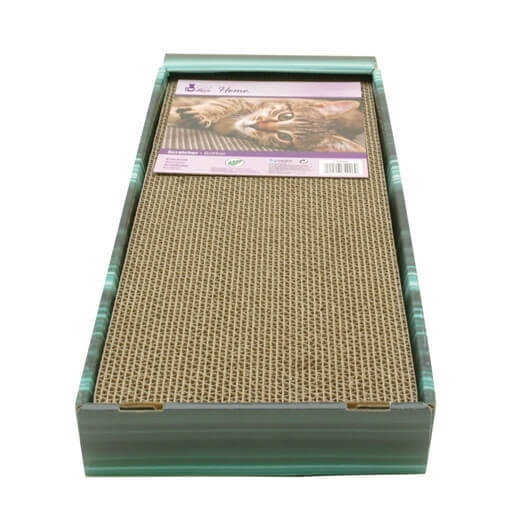Griffoir Banc / Jeux avec herbe à chat 48 x 20 x 26 cm 
