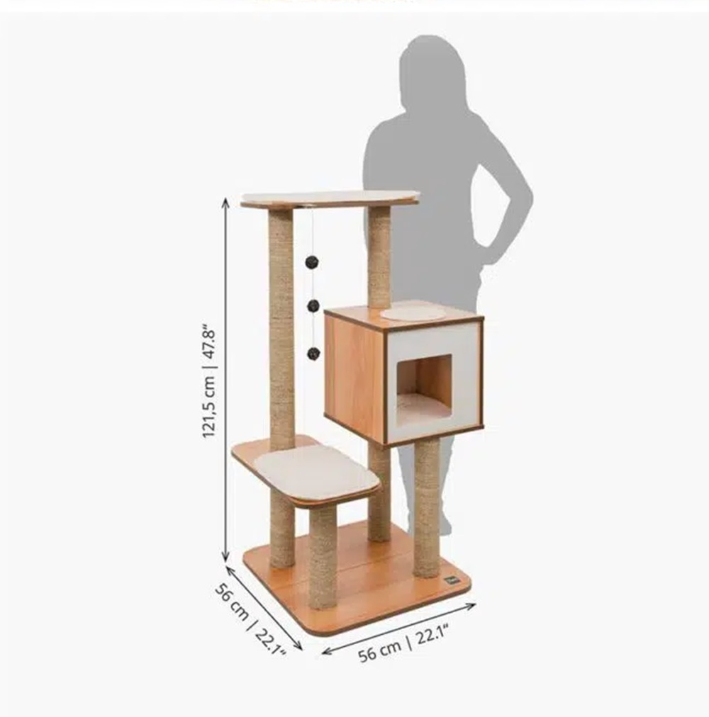 Kaķu koks - 120 cm - Catit Vesper Base