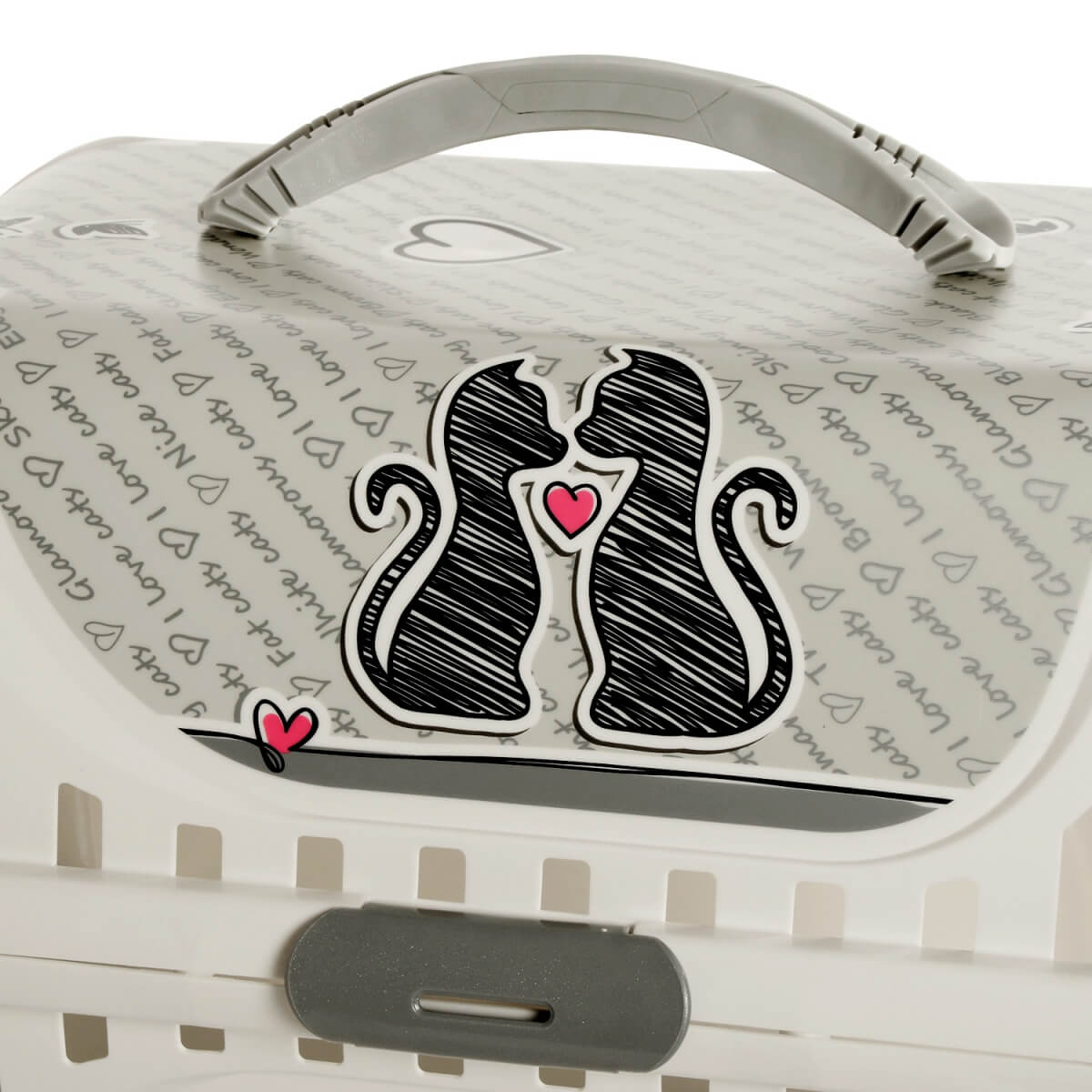 Cage de transport pour chat Trendy Runner Cats in Love