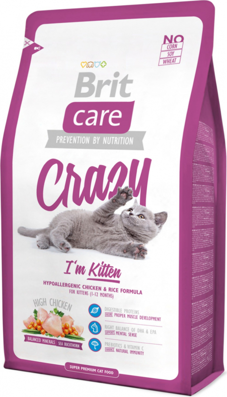 Brit Care Cat Crazy I'm Kitten con Pollo per Gattini
