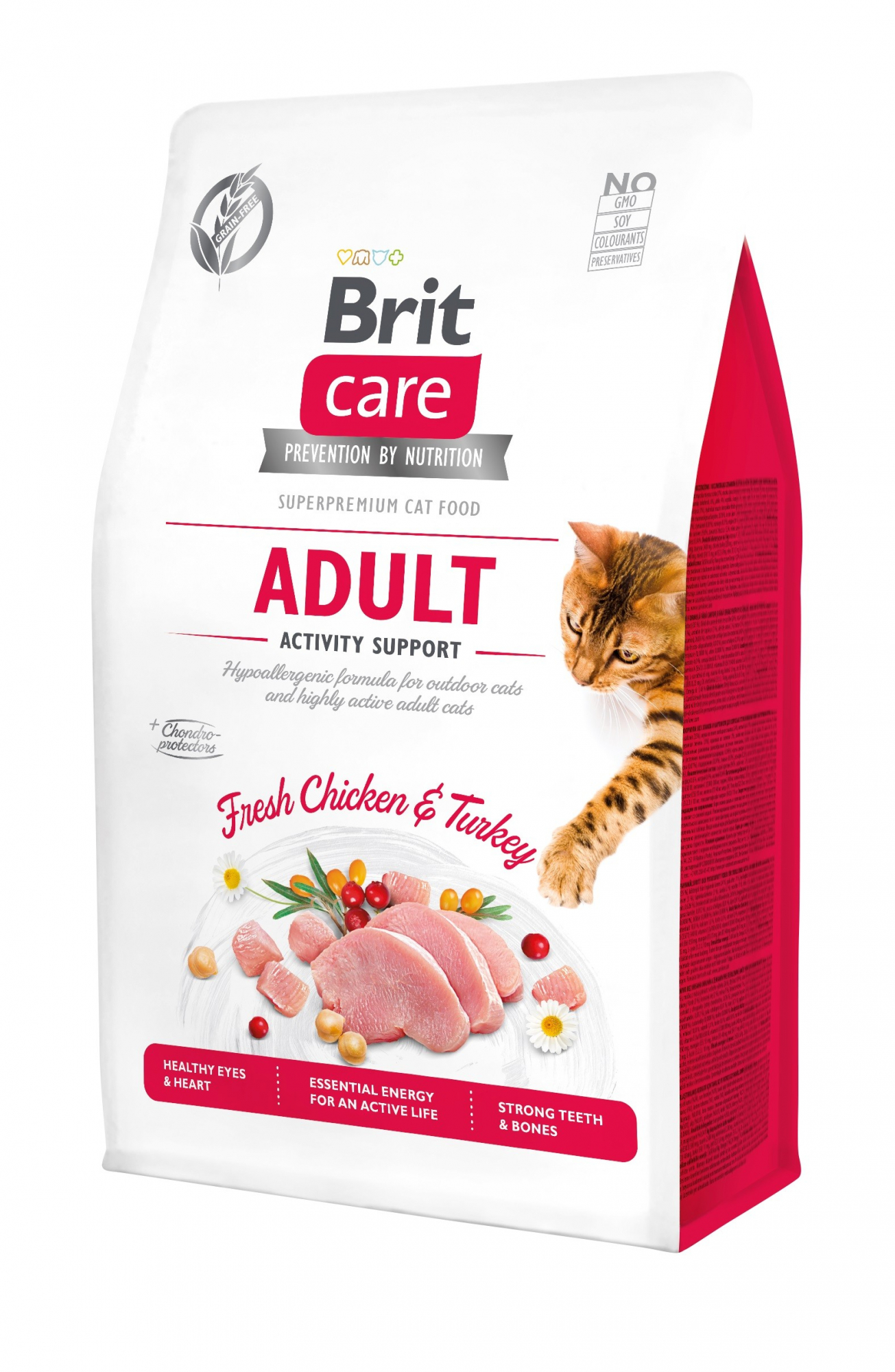 Pienso BRIT CARE Cat Adult Activity Support para gatos muy activos
