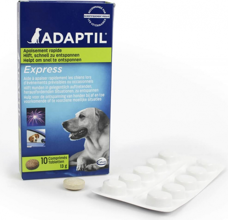  Comprimidos ADAPTIL anti estrés para perros 