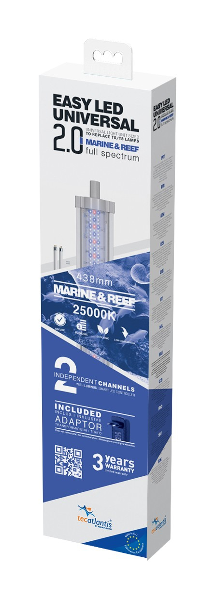 Aquatlantis Easy Led 2.0 Marine & Reef Rampe pour aquarium marin