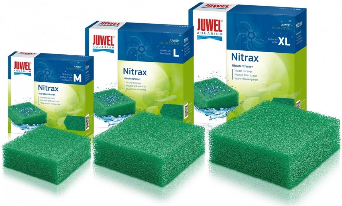 Mousse anti nitrate NITRAX pour filtre Juwel