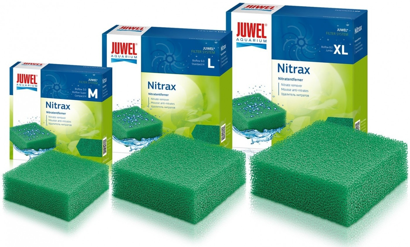 Filtermedium gegen Nitratabbau NITRAX für Juwel