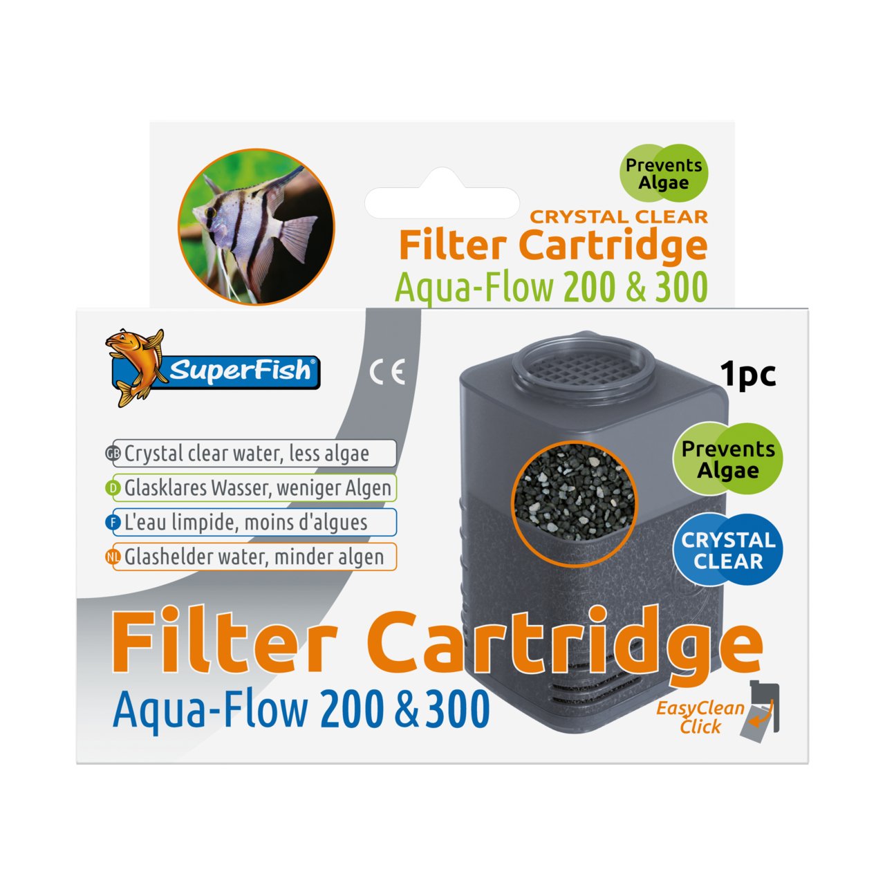 Crystal Clear Cartouches complètes pour filtres Aquaflow 