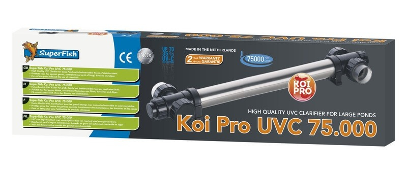 Stérilisateur UV-C T5 pour bassin Koï Pro