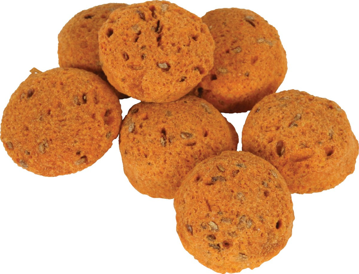 Snacks voor knaagdieren Crunchy Cup - wortel & lijnzaad 200 g