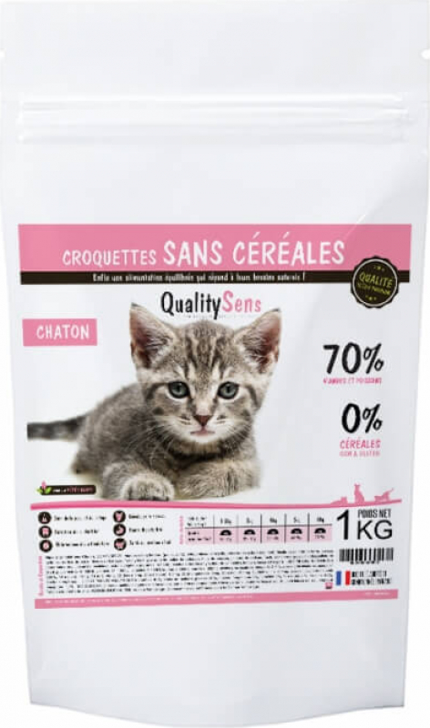 QUALITY SENS Kitten Grain Free, sans céréales pour chaton