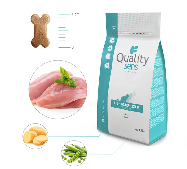 ingredients quality sens light sterilized grain free