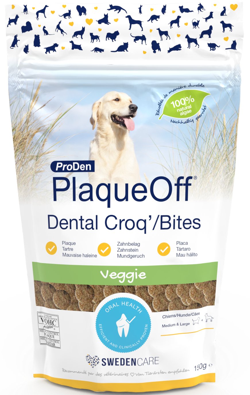 PlaqueOff ProDen Dental Croq' Voor Honden en Katten