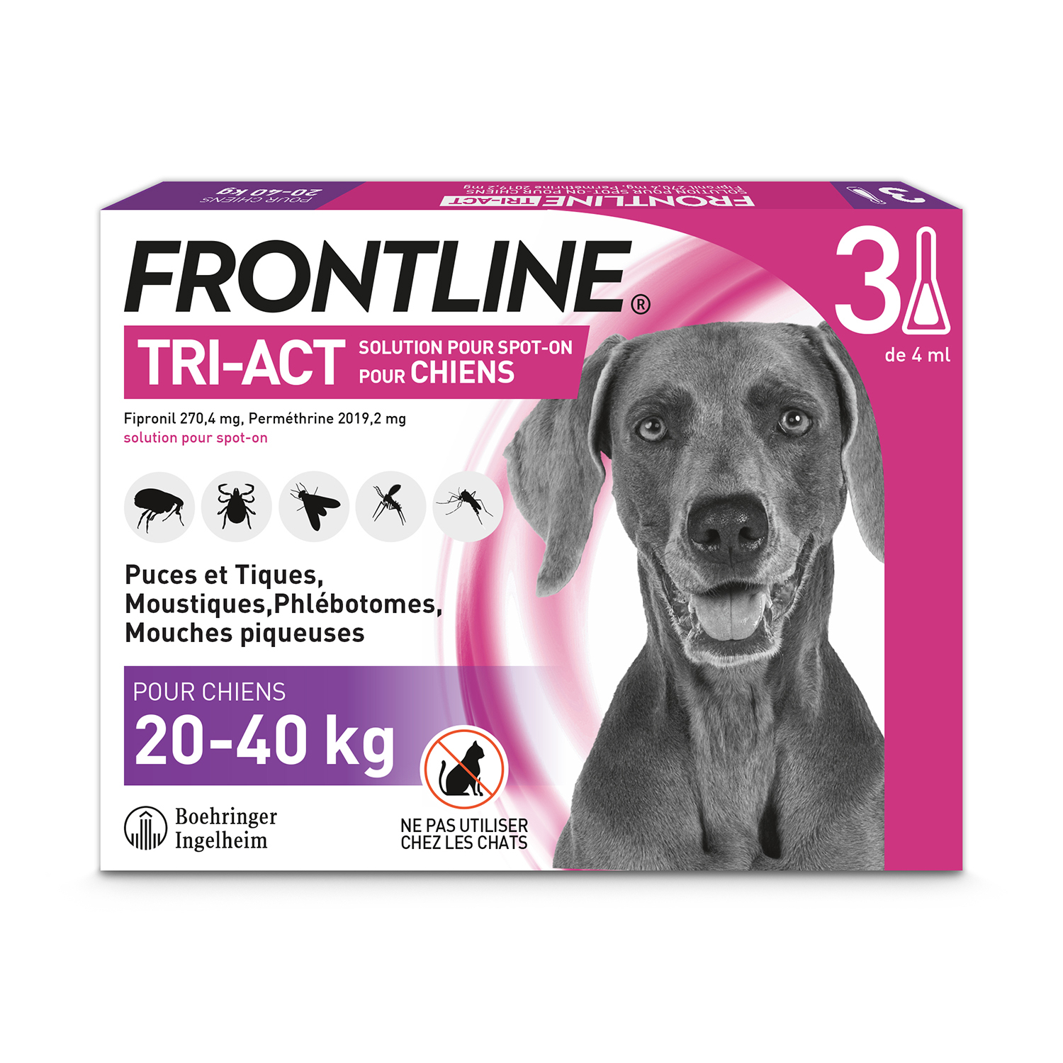 Frontline Tri-Act für Hunde
